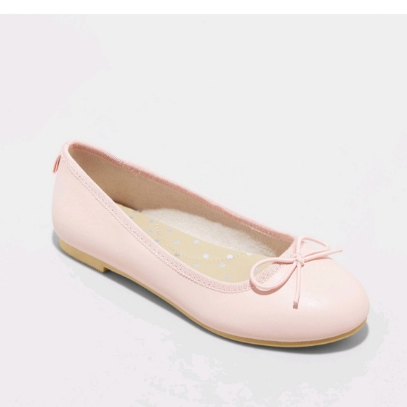 Cat & Jack Other - Cat & Jack Girl Blush Flats sz 13 NWT